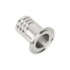 Ferrule Clamp Espiga 1" Inox 304 Tri Clamp para Manguera Sanitaria