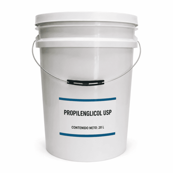 Propilenglicol USP en balde de 20 lts con envio a todo Chile
