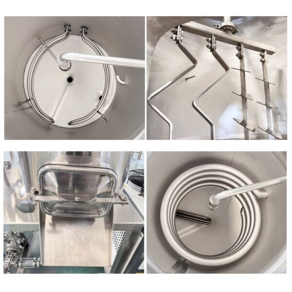 Planta Cervecera Automatizada HERMS 100lts