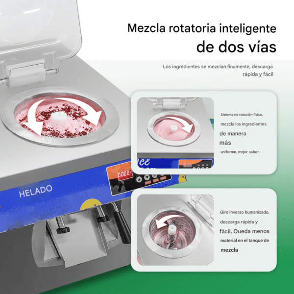 Máquina para hacer helado Chile (1) Máquina de Gelato 24L