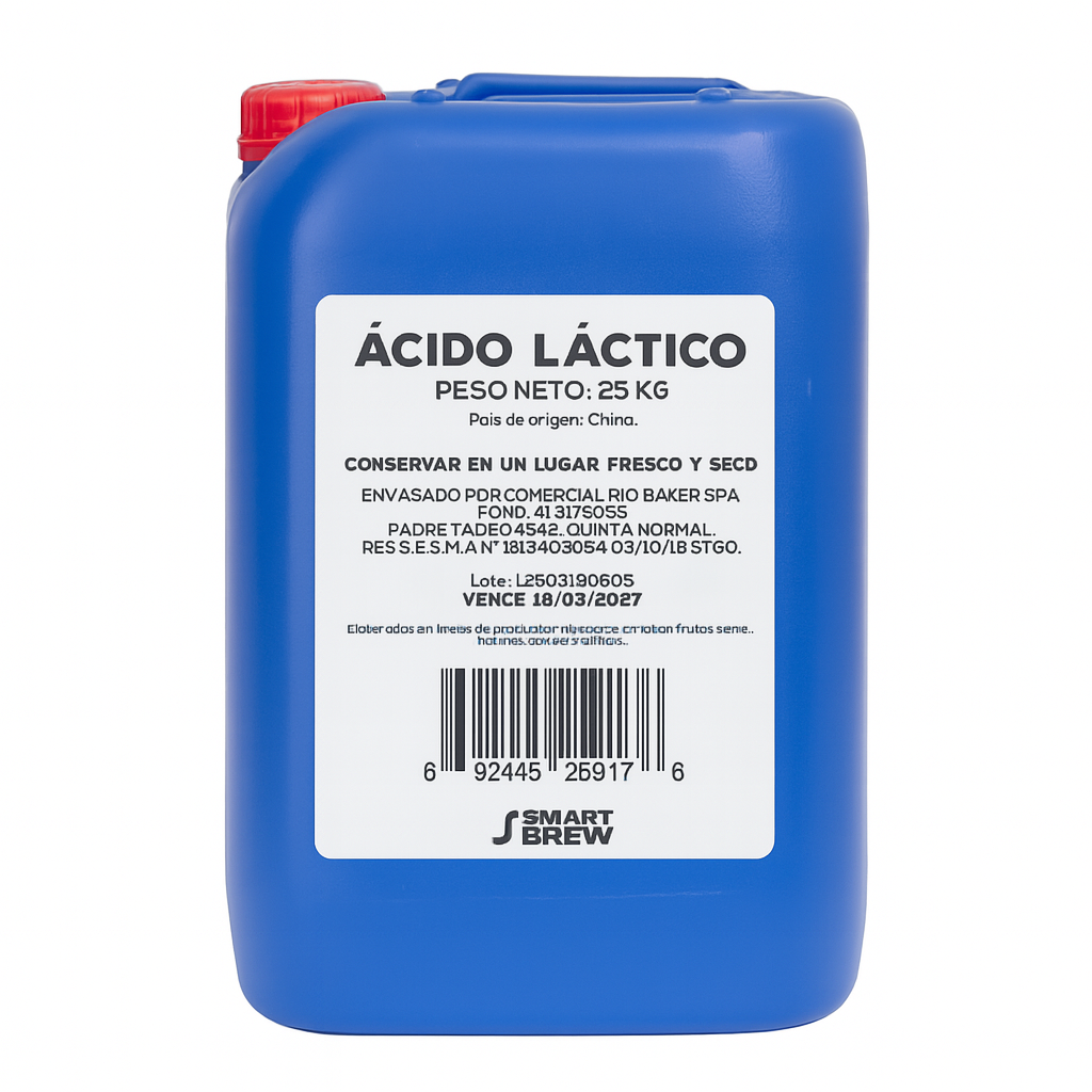 Ácido Láctico Bidón en Chile