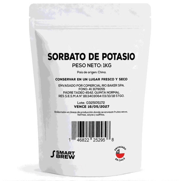 Sorbato de potasio en Chile 1 kg con envio Sorbato de potasio en polvo en Chile