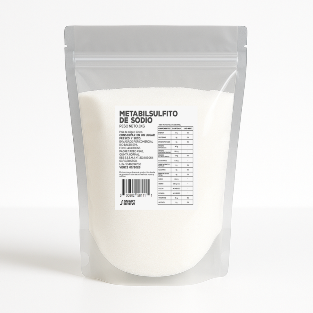 Metabisulfito de sodio en Chile