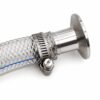 Ferrule Clamp Espiga 1" Inox 304 Tri Clamp para Manguera Sanitaria