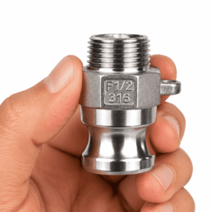 Acople Camlock F de 1:2 en Chile. Acero Inoxidable Acople Camlock F de 1/2 en Chile fabricado en Acero Inox
