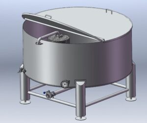Estanque Fermentador Acero Inoxidable para Kombucha