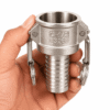 Acople Camlock tipo C de 1/2 Acero Inoxidable Chile