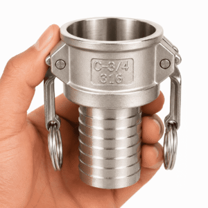 Acople Camlock Tipo C 3/4 Acero Inoxidable Chile