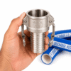 camlock c en 3/4 acero inoxidable en Chile