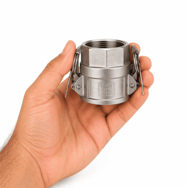 Camlock D 3/4" Acero Inoxidable AISI 316 en Chile