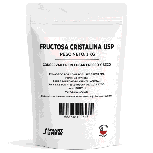 Fructosa Cristalina en Chile por kilo Fructosa 1 kg mejor calidad en Chile