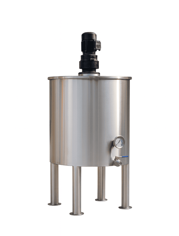 estanque mezclador en chile de acero inoxidable