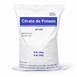 Citrato de potasio en polvo 25 kilos Chile
