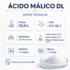 Acido Malico en Chile con envio Ácido Málico en polvo insumo químico en Chile