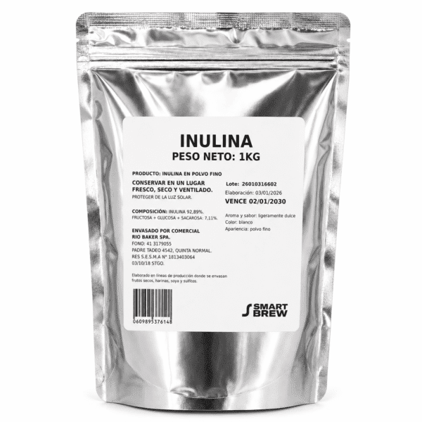 Inulina Fibra 1 kg en Chile Inulina Ficha Natural 1 kilo