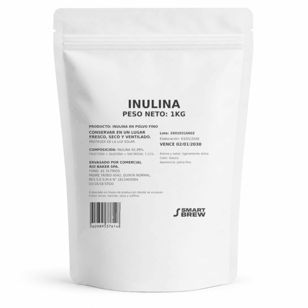 Inulina en Polvo 1 kg | Fibra para Formulaciones Alimentarias