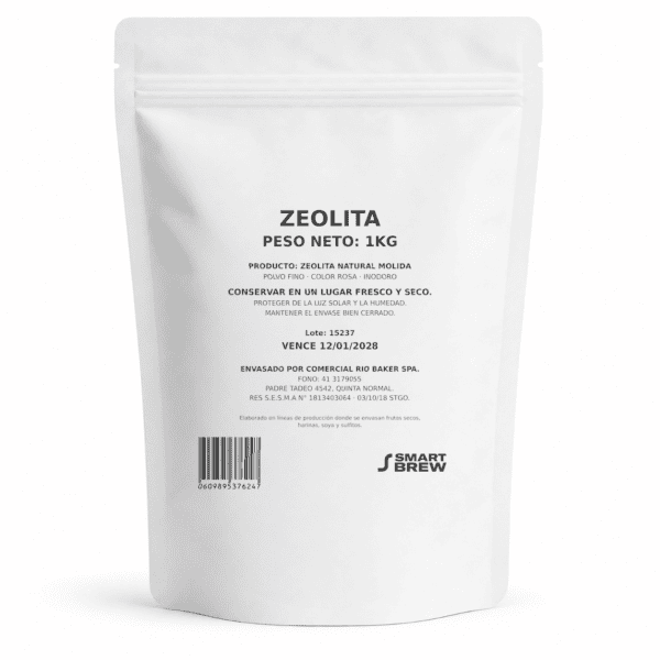 Zeolita Natural Clinoptilolita Micronizada 1 kg | Insumo Mineral en Polvo