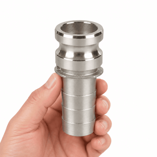 Acople Camlock E fabricado en Acero Inoxidable en Chile