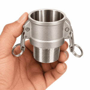 Acople Camlock Tipo B fabricado en Acero Inoxidable 316 en Chile